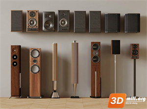 Audio tech 3D Models